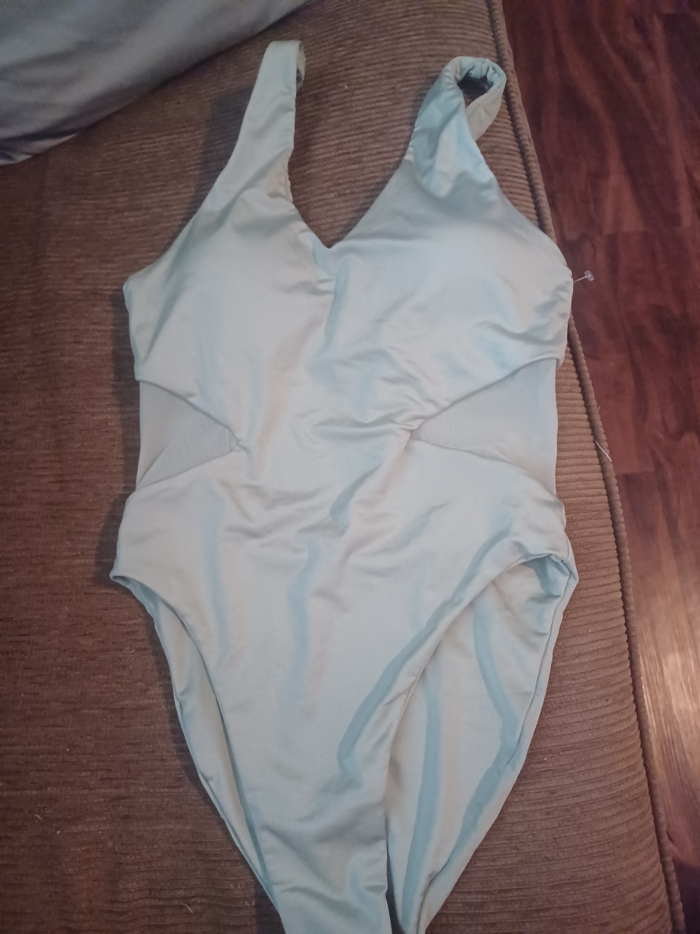 BuffBunny Women's One-Piece Swimsuit in Light Green
